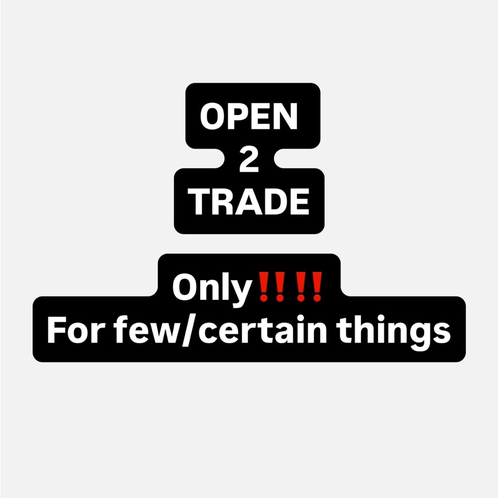 Let me know what youd like to trade 😍